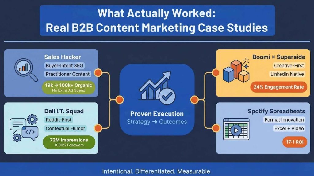 Real B2B Content Marketing Case Studies