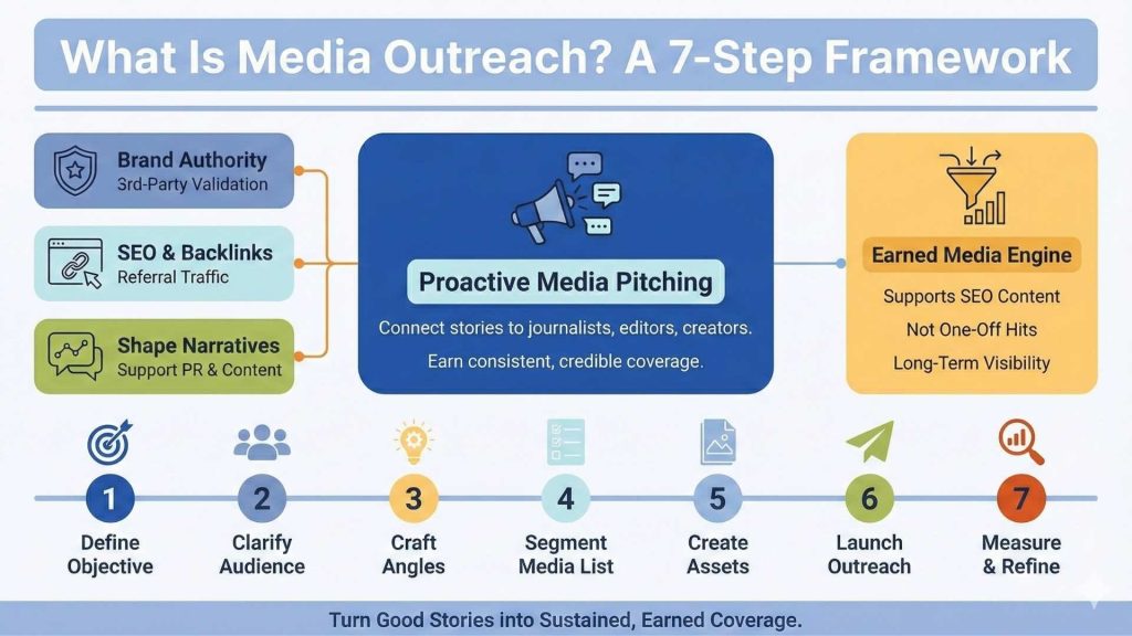 What Is Media Outreach? A 7-Step Framework