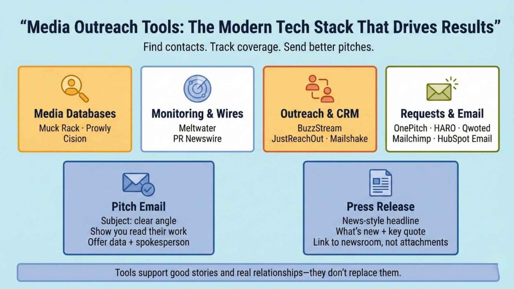 Media Outreach Tools: The Modern Tech Stack That Drives Results