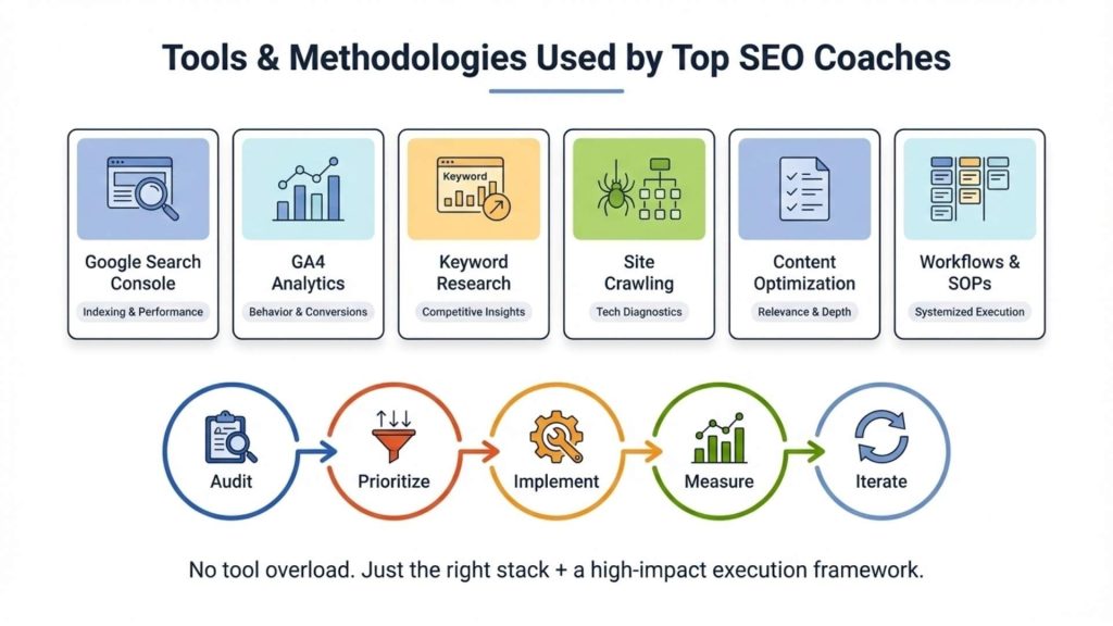 Tools and Methodologies Used by Top SEO Coaches