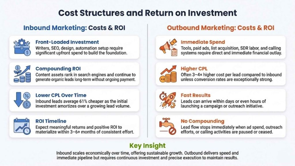 Cost Structures and Return on Investment
