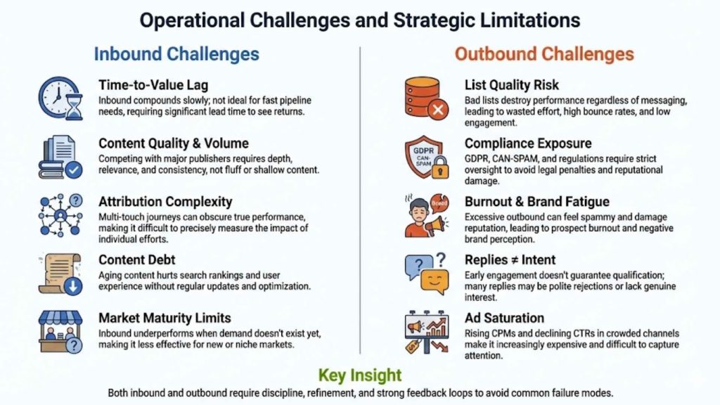 Operational Challenges and Strategic Limitations