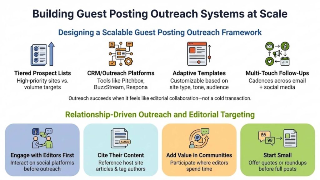 Building Guest Posting Outreach Systems at Scale
