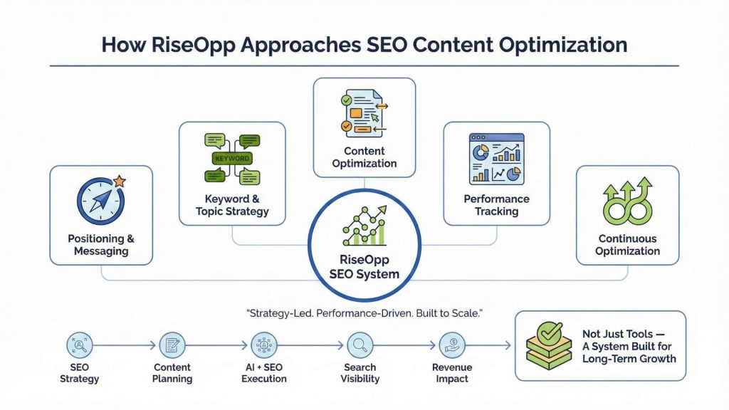 How RiseOpp Approach SEO Content Optimization
