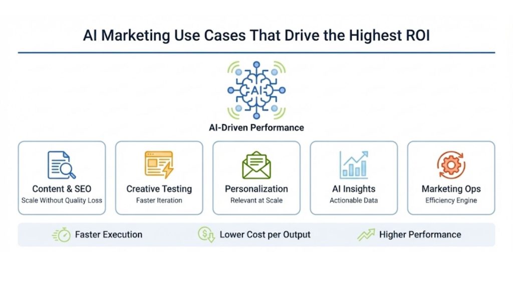 AI Marketing Use Cases That Drive the Highest ROI
