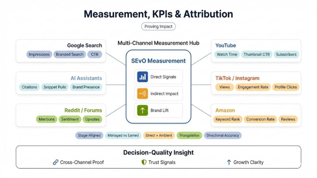 Measurement, KPIs, and Attribution