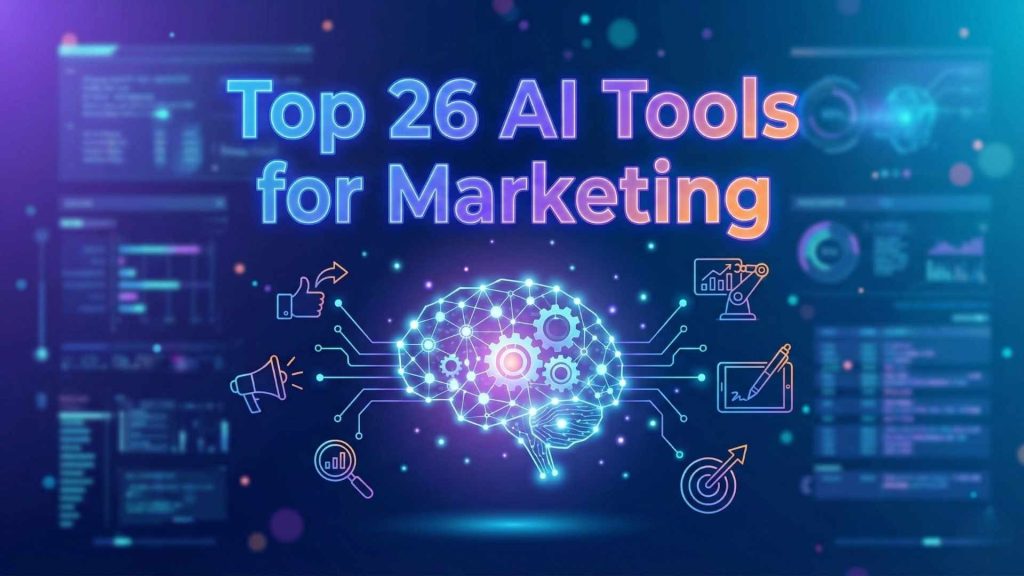 Top 26 AI Tools for Marketing