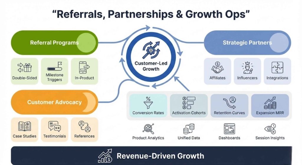 Referrals, Partnerships & Growth Ops