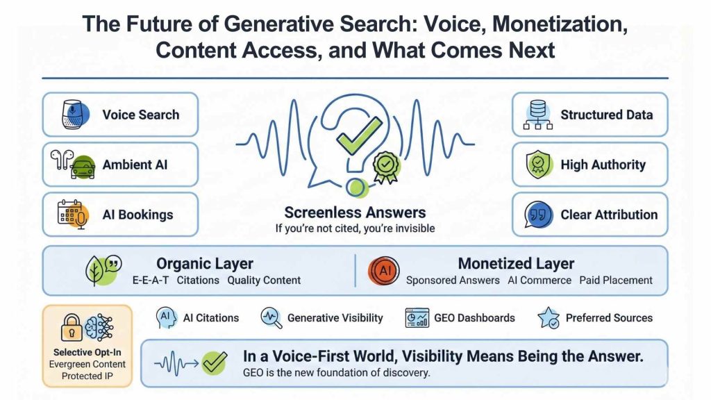 The Future of Generative Search: Voice, Monetization, Content Access, and What Comes Next