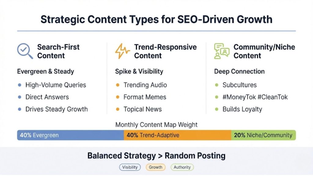 Strategic Content Types for SEO-Driven Growth