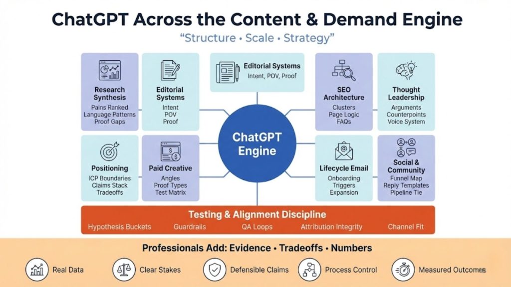 Core Applications of ChatGPT in Marketing