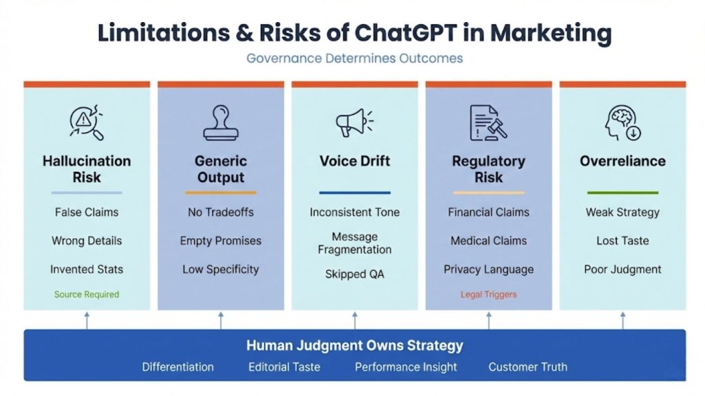 Limitations and Risks of ChatGPT In marketing