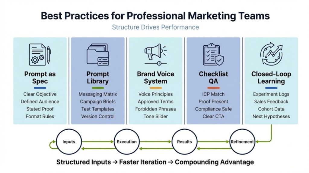 Best Practices for Professional Marketing Teams