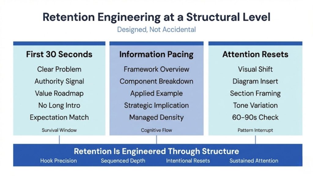 Retention Engineering at a Structural Level