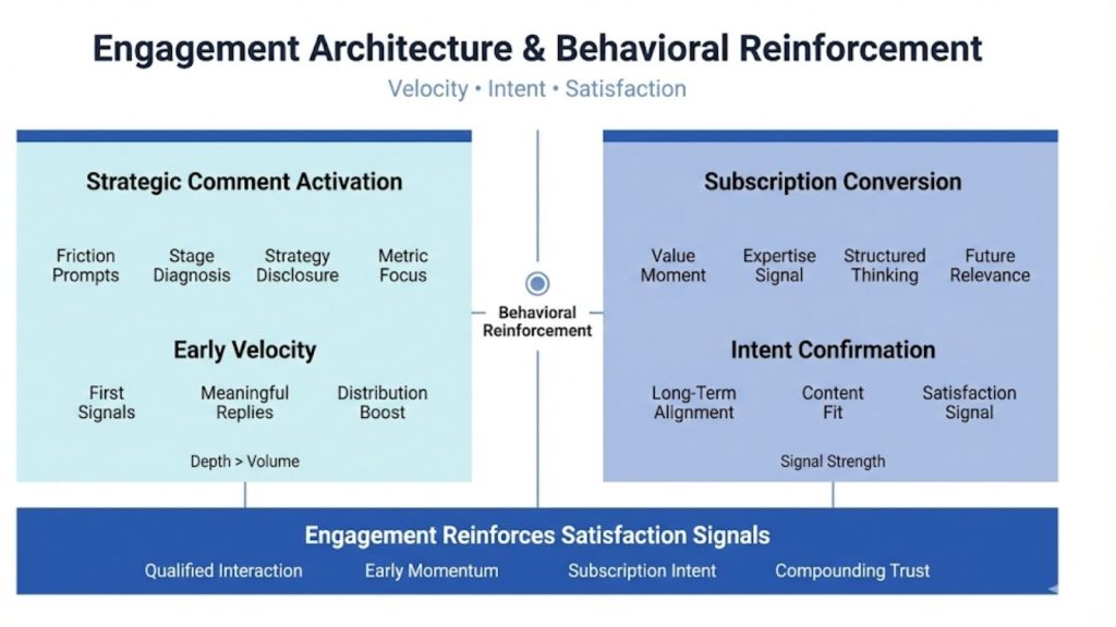 Engagement Architecture and Behavioral Reinforcement