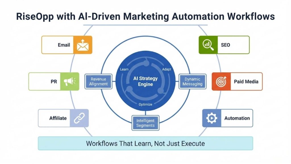 Riseopp About Building Smarter, AI-Driven Marketing Workflows