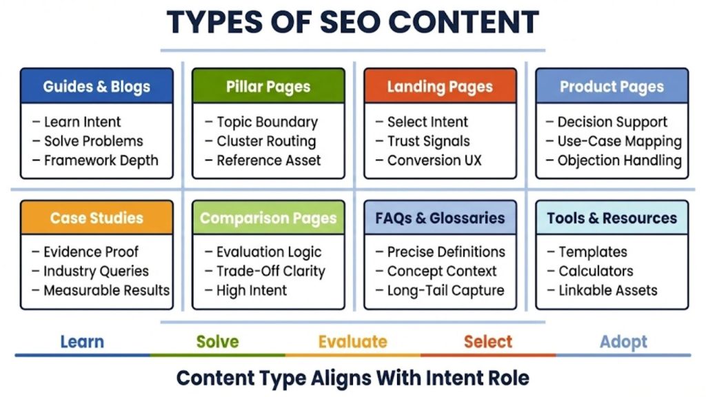 Types of SEO Content