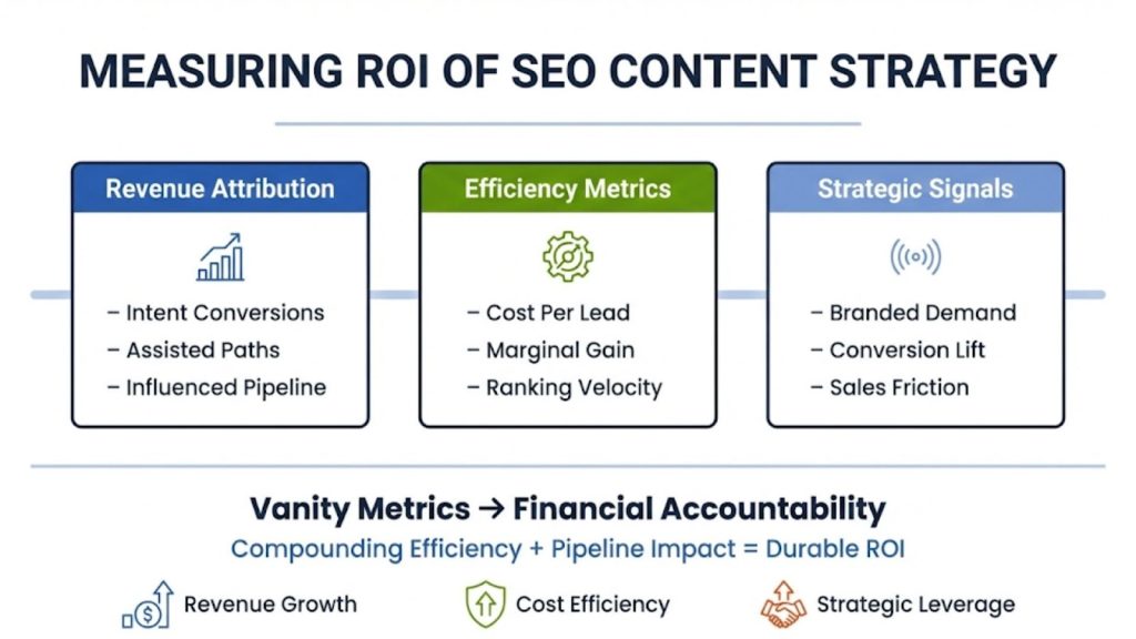 Measuring ROI of SEO Content Strategy