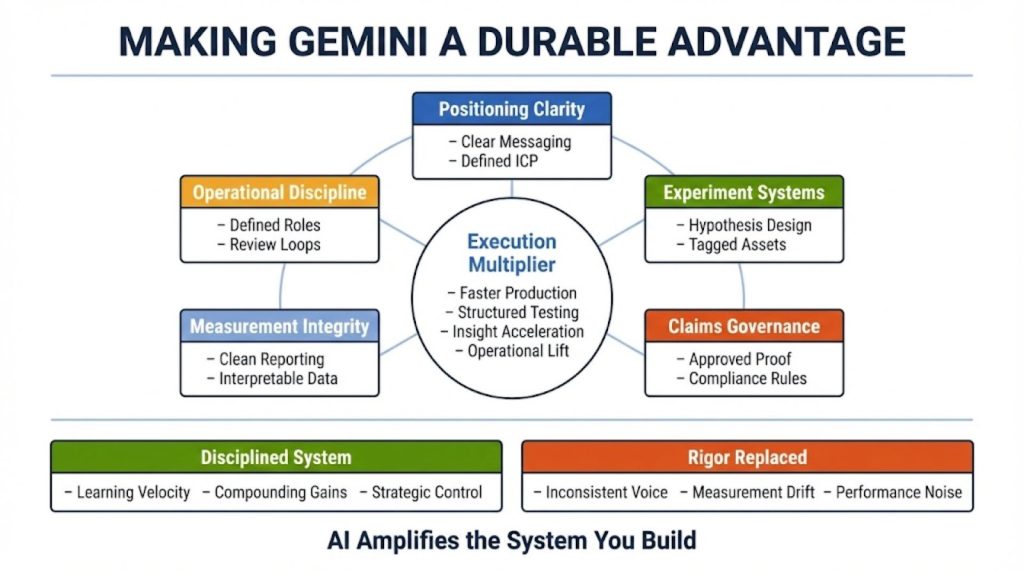Final Thoughts: Making Gemini for Marketing a Durable Competitive Advantage