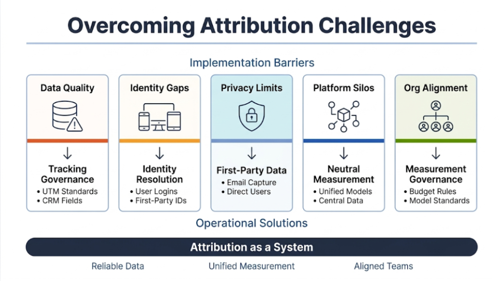 How to Overcome Challenges with Implementing Attribution