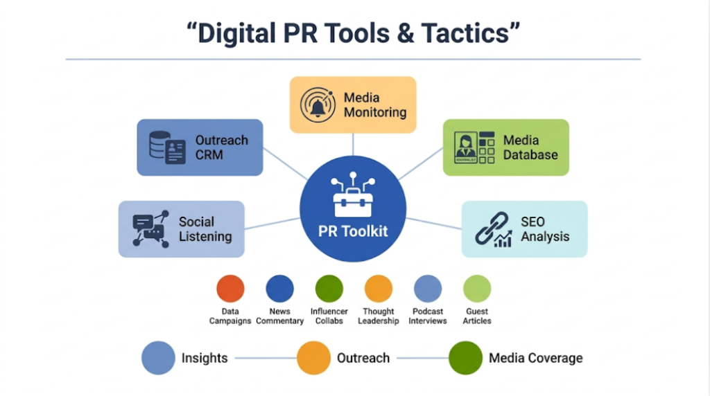 Tools and Tactics in Modern Digital PR