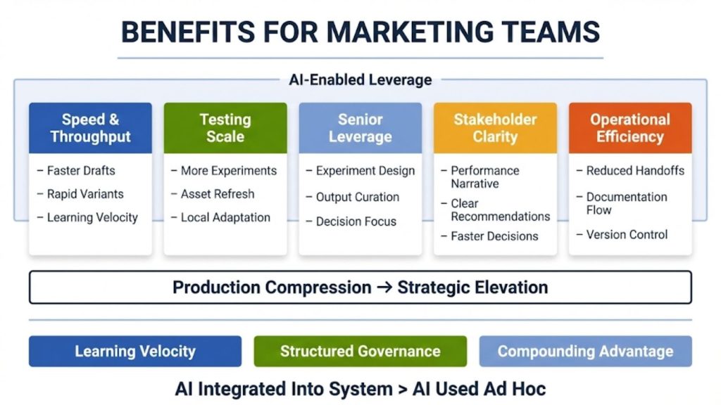 Benefits for Marketing Teams