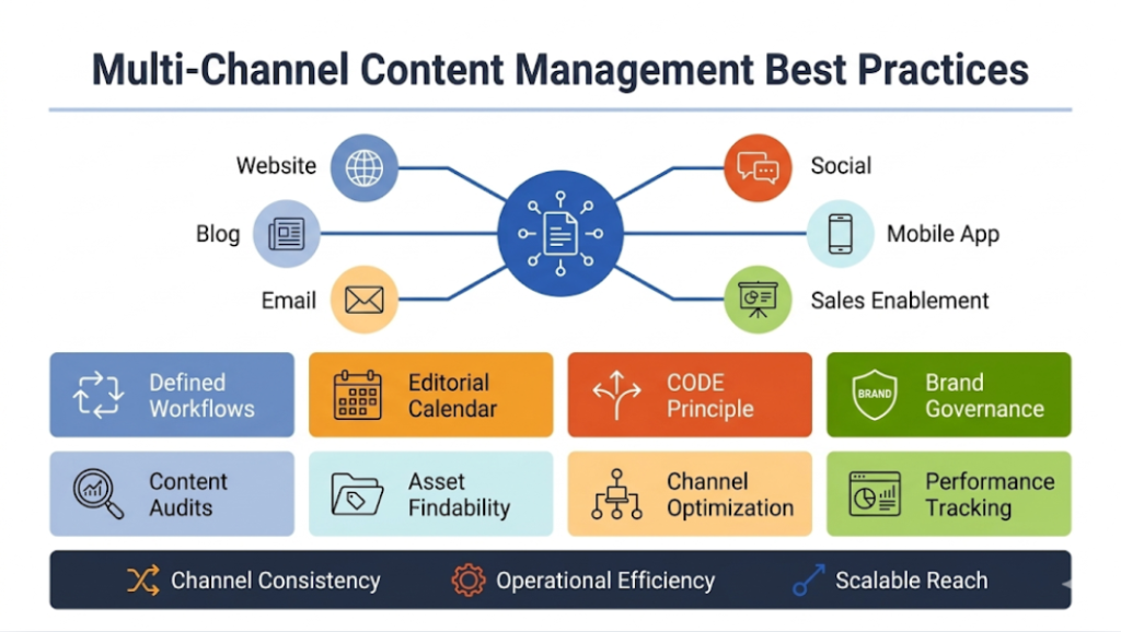 Best Practices for Managing Content Across Digital Channels