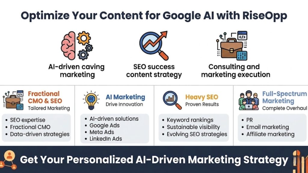 Optimize Your Content for Google AI with RiseOpp