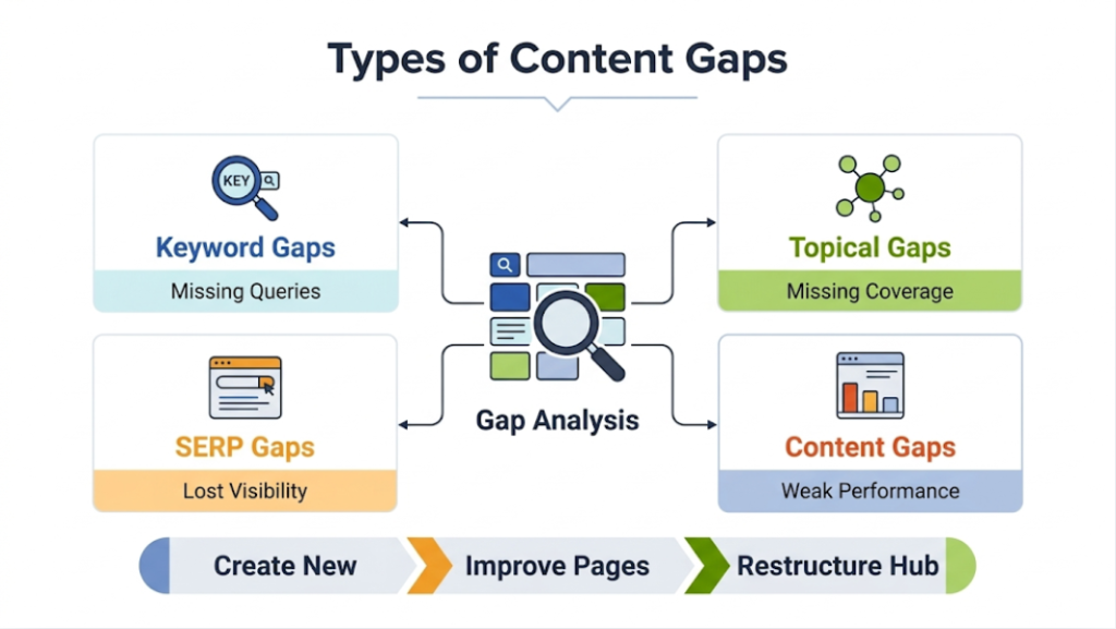 Types of Content Gaps