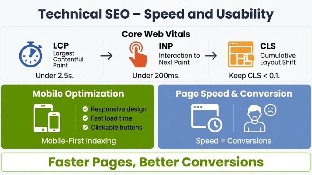Technical SEO – Speed and Usability