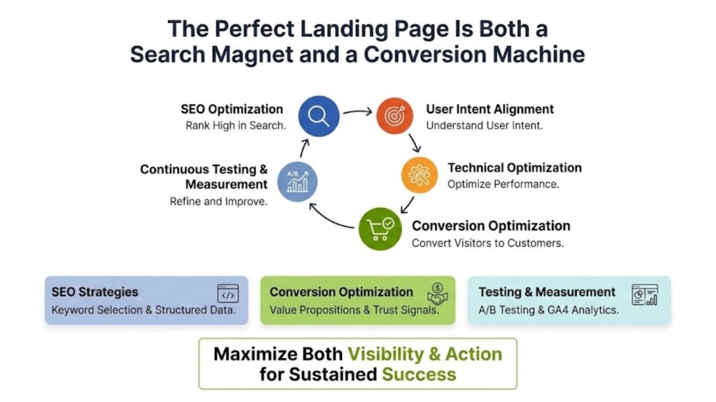 To Conclude – The Perfect Landing Page Is Both a Search Magnet and a Conversion Machine