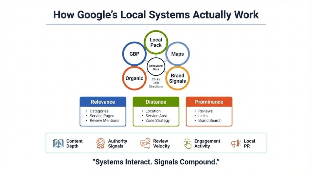 How Google’s Local Systems Actually Work (What I Optimize For)