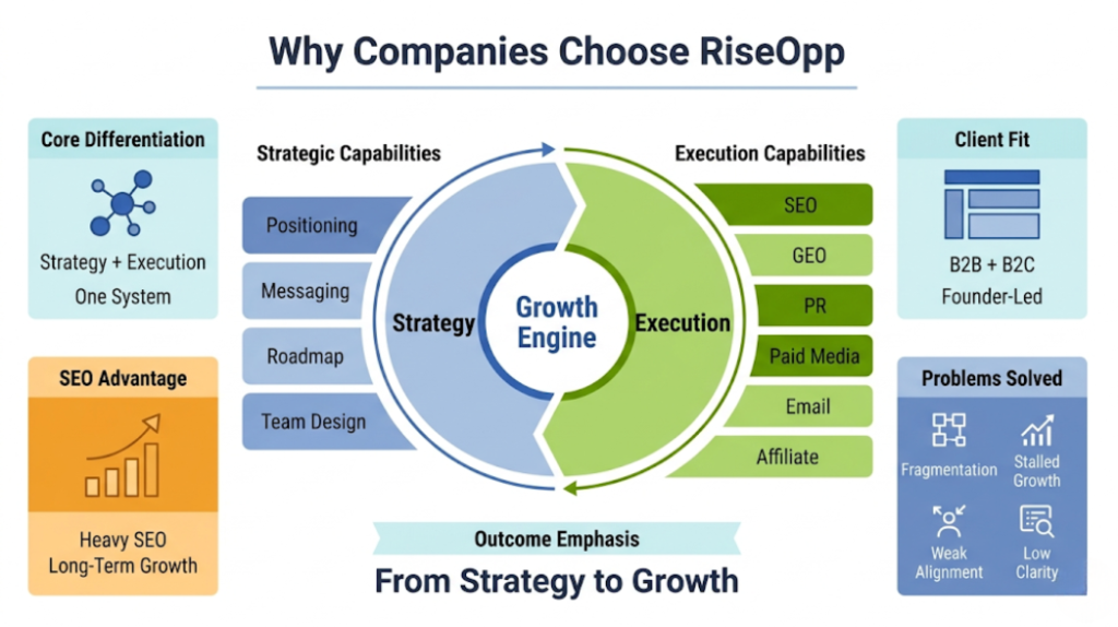 Why Companies Choose to Work With Us at RiseOpp