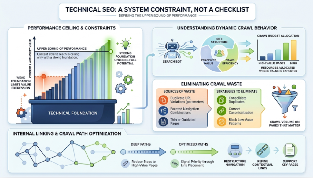 Technical SEO as a System Constraint, Not a Checklist