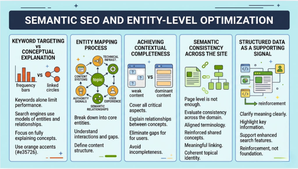 Semantic SEO and Entity-Level Optimization