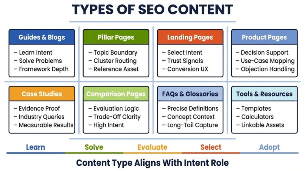 Types of SEO Content