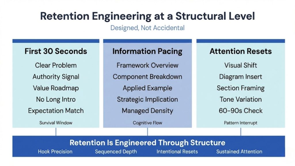 Retention Engineering at a Structural Level