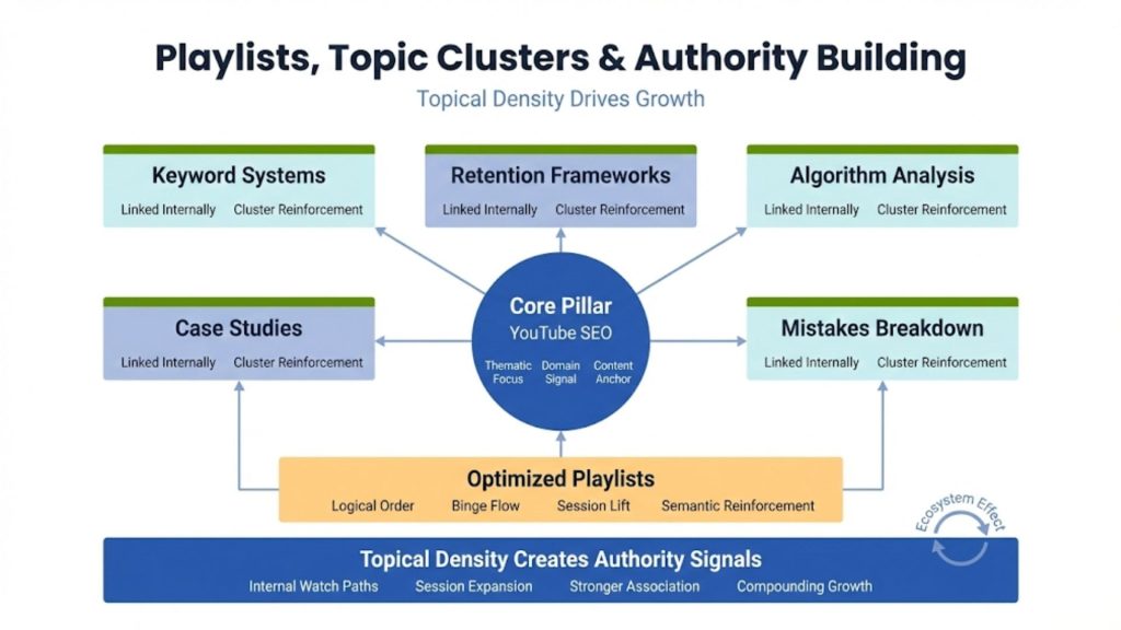 Playlists, Topic Clusters, and Authority Building