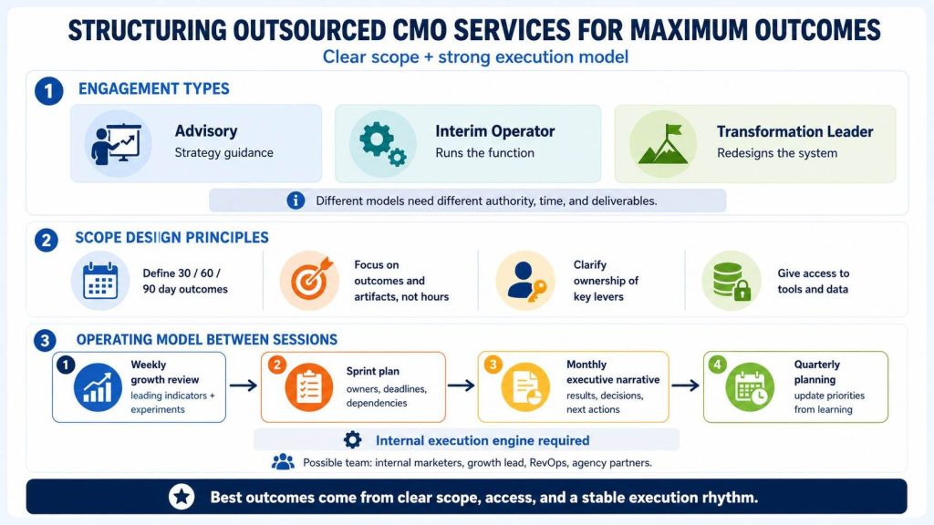 Structuring Outsourced CMO Services for Maximum Outcomes