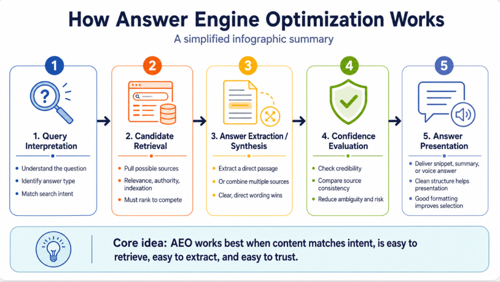How Answer Engine Optimization Works