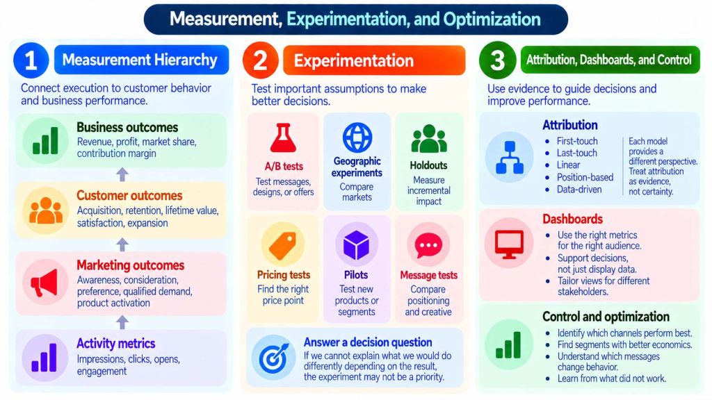 Measurement, Experimentation, and Optimization